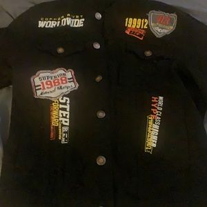 copper Rivet denim jacket